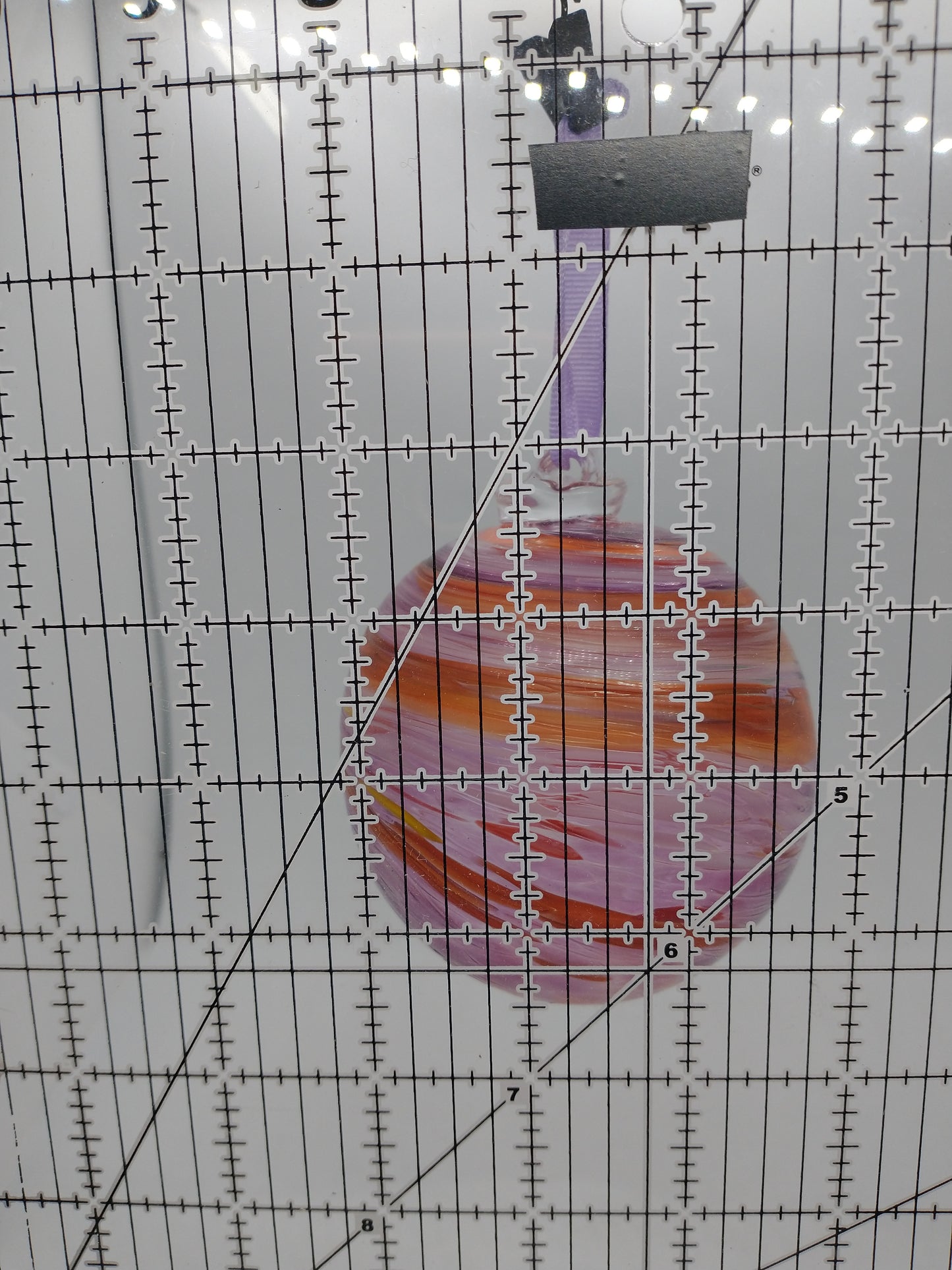 Hand Blown Glass Ornament suncatcher Garden Ball home decor