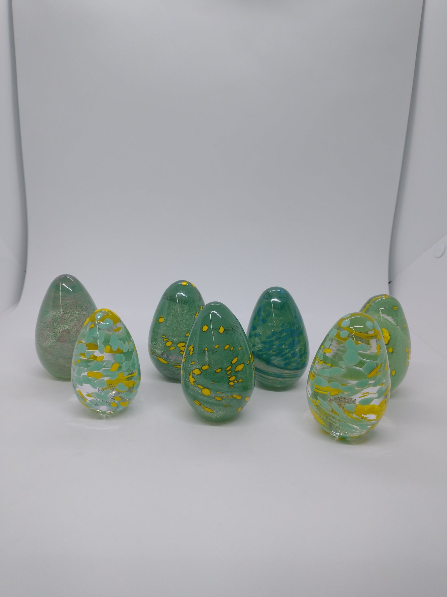 Easter egg SINGLE hand blown glass egg