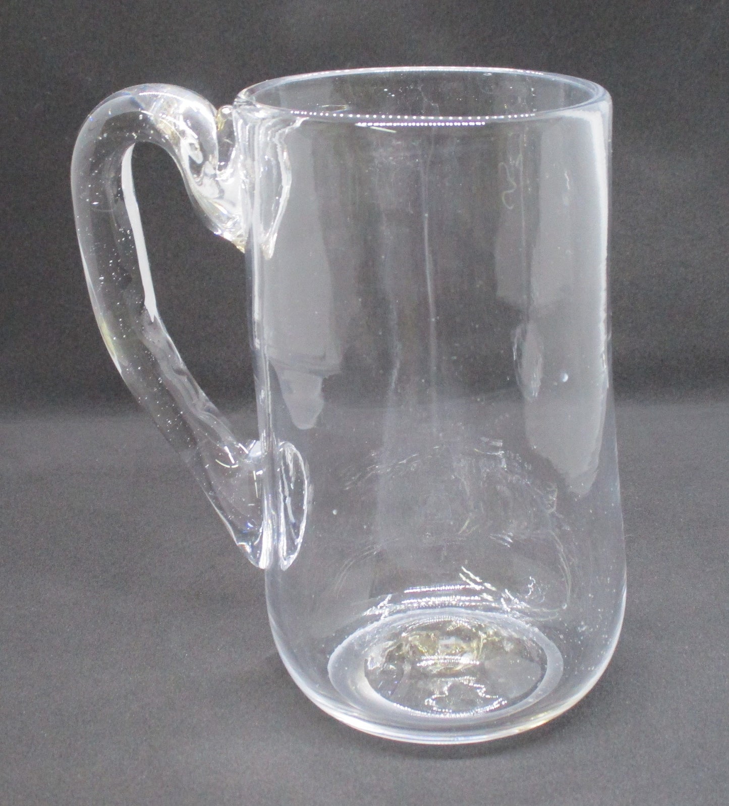 Hand Blown Glass Drinking MUG Personalize customize Etched engraved gift