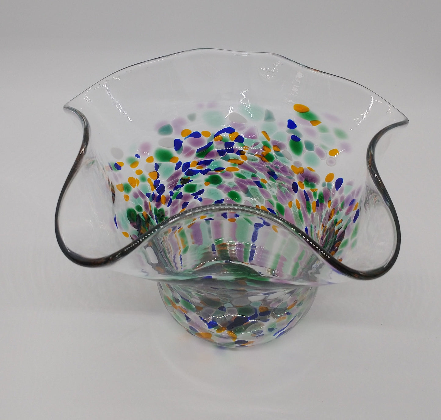 Hand Blown Glass Flower Vase Glass Flower vase Flower vase small vase