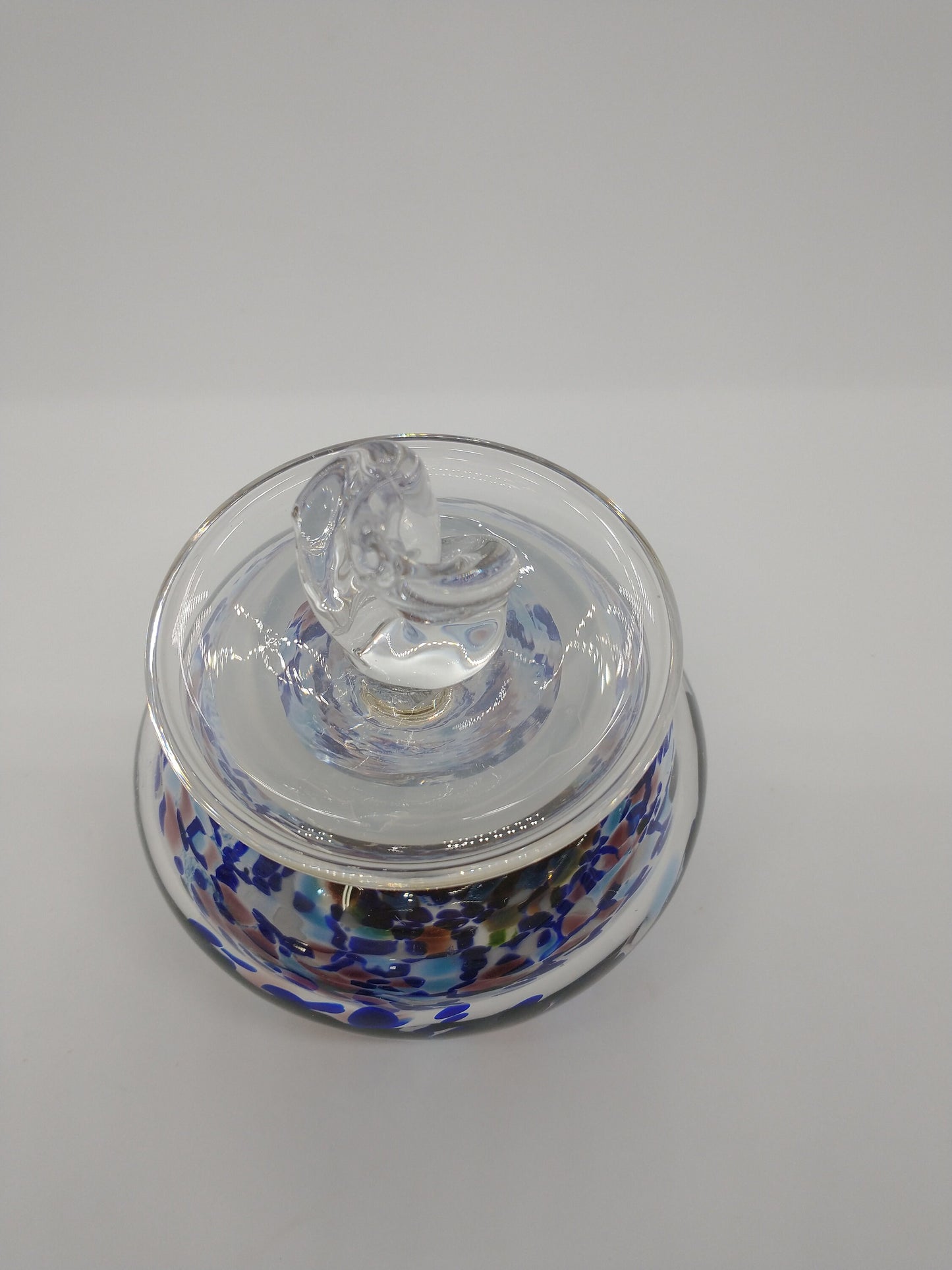 Glass sugar bowl with Lit Kitchen Decor Storage jar