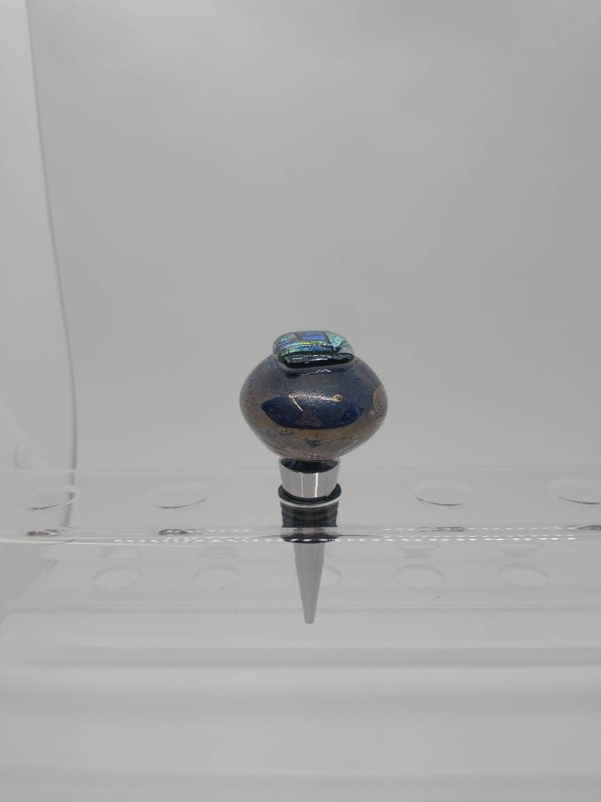 Hand Blown Glass Wine Bottle stopper Glass Bottle Stopper Glass Stopper Kitchen Drink Wine savers