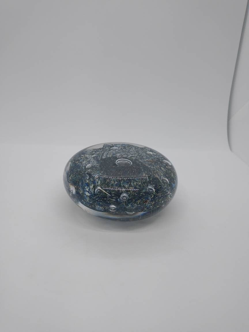 Glass Paperweight Hand Blown Glass Ornament decoration home decor gift idea