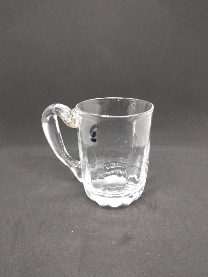 Small Mugs for cold drinks not for coffee or hot cocoa clear mug customizable drinking glass kitchen barware drinkware