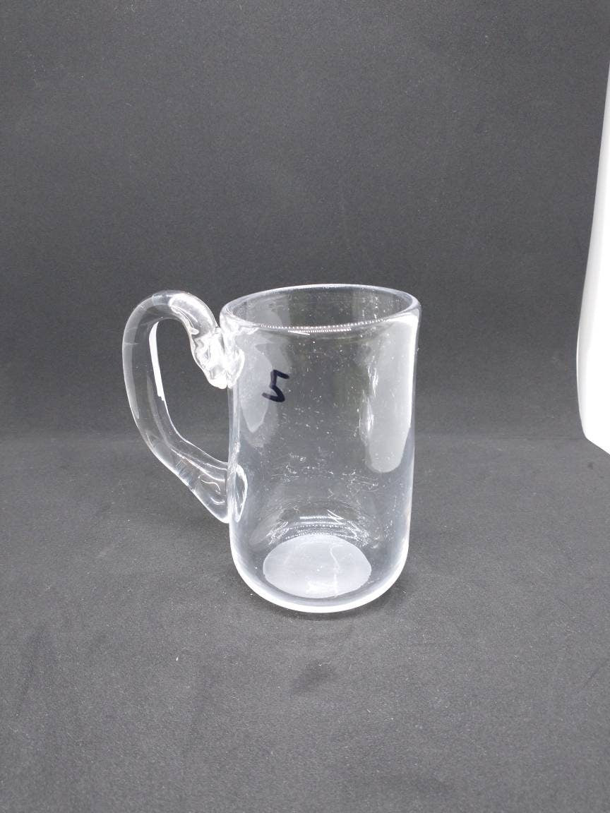 Small Mugs for cold drinks not for coffee or hot cocoa clear mug customizable drinking glass kitchen barware drinkware