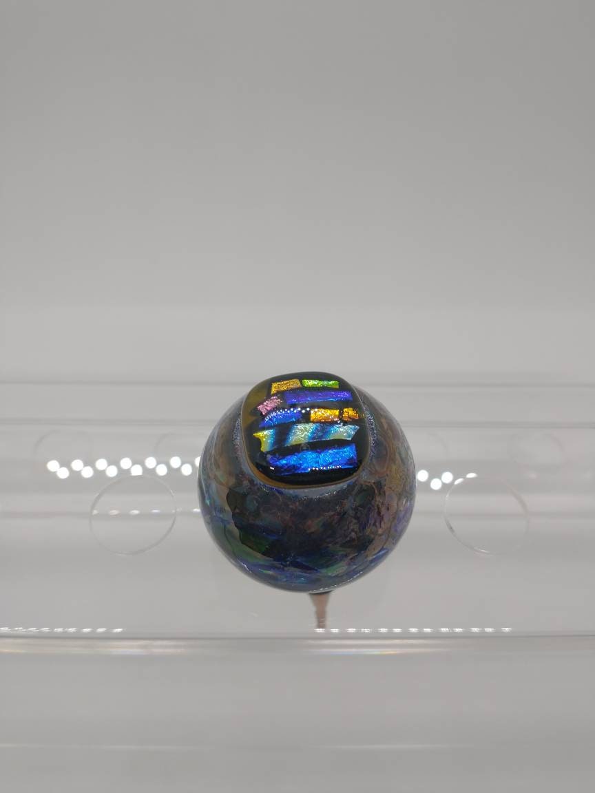 Hand Blown Glass Wine Bottle stopper Glass Bottle Stopper Glass Stopper Kitchen Drink Saver
