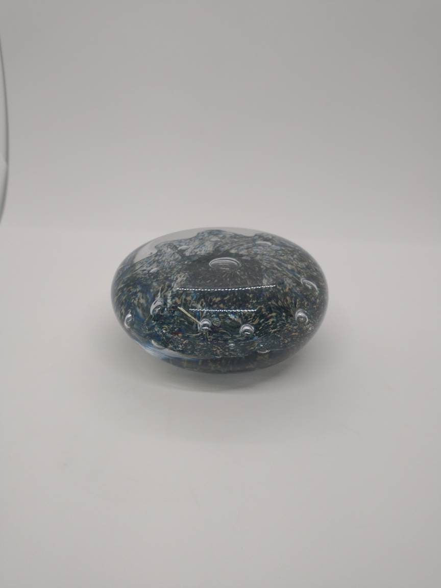 Glass Paperweight Hand Blown Glass Ornament decoration home decor gift idea