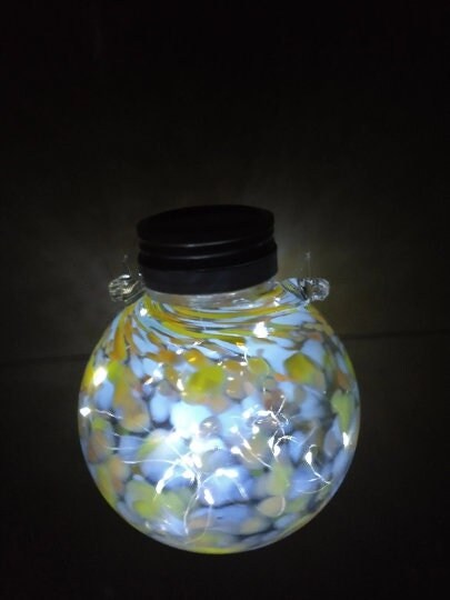 Glass lantern Solar LED lantern glass solar light solar lighting outdoor garden solar gazing globe gazing ball hanging lantern