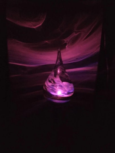 Glass solar light Color changing solar lights outdoor lights LED color changing glass solar lights hand blown glass