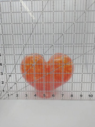 Glass Heart decoration blown glass heart valentines day heart shaped