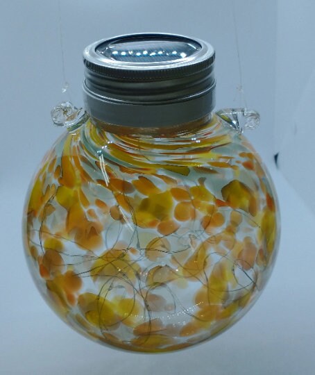 Glass lantern Solar LED lantern glass solar light solar lighting outdoor garden solar gazing globe gazing ball hanging lantern