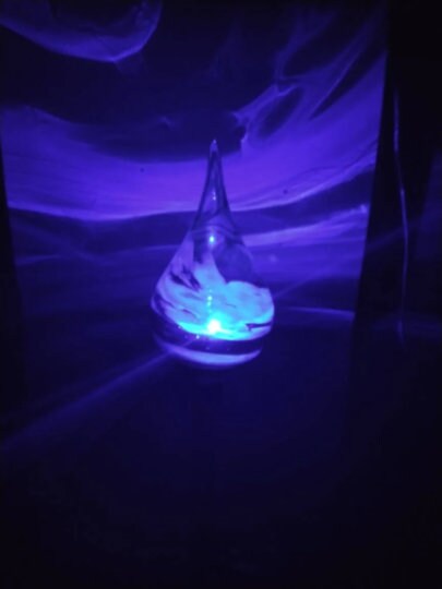 Glass solar light Color changing solar lights outdoor lights LED color changing glass solar lights hand blown glass