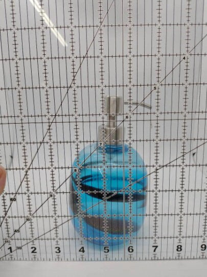 Hand blown glass soap pump Soap dispenser hand blown glass soap pump lotion dispenser kitchen bathroom liquid soap