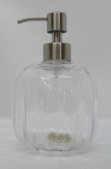 Glass Soap pump Soap dispenser hand blown glass soap pump lotion dispenser kitchen bathroom liquid soap