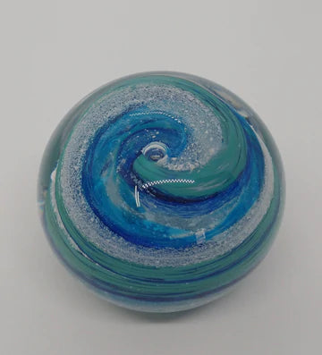 Glass Memorials Hand blown glass memorials for pet or human ashes in glass