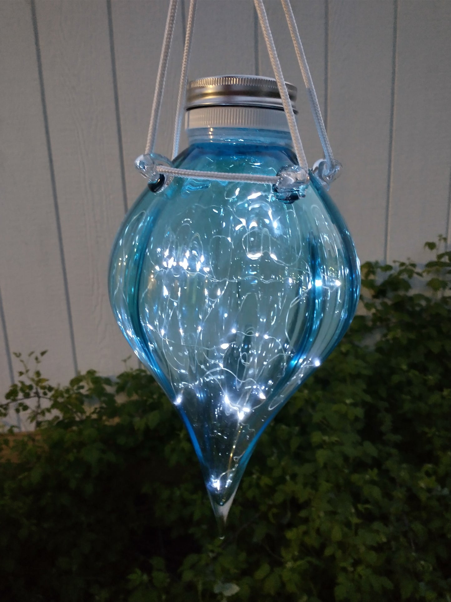 Glass solar lantern Solar LED lantern glass solar light  solar lighting outdoor garden solar gazing globe gazing ball hanging lantern