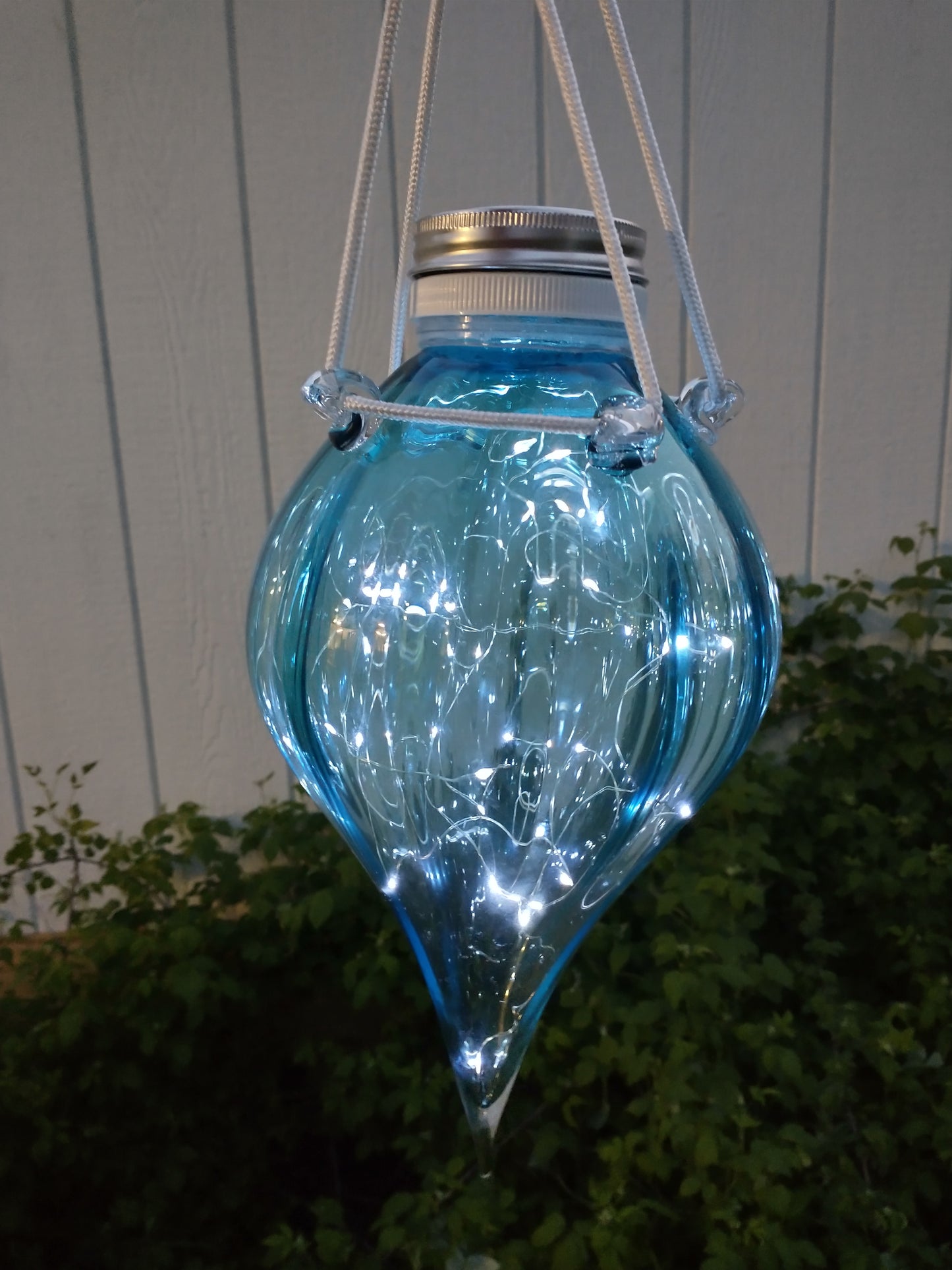 Glass solar lantern Solar LED lantern glass solar light  solar lighting outdoor garden solar gazing globe gazing ball hanging lantern