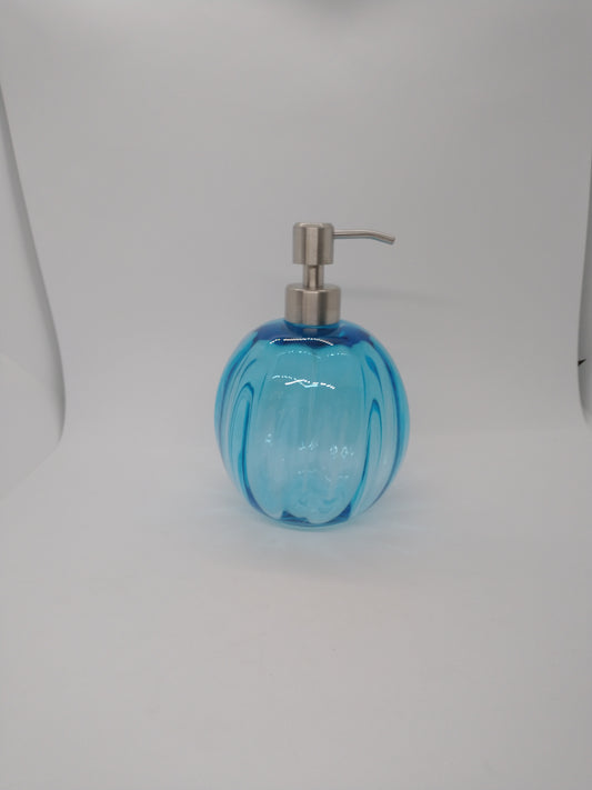 Soap pump glass Soap dispenser hand blown glass soap pump lotion dispenser kitchen bathroom liquid soap