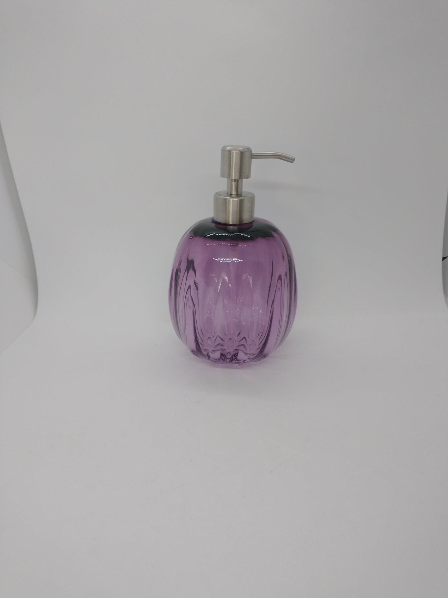 Soap pump glass Soap dispenser hand blown glass soap pump lotion dispenser kitchen bathroom liquid soap (Copy)