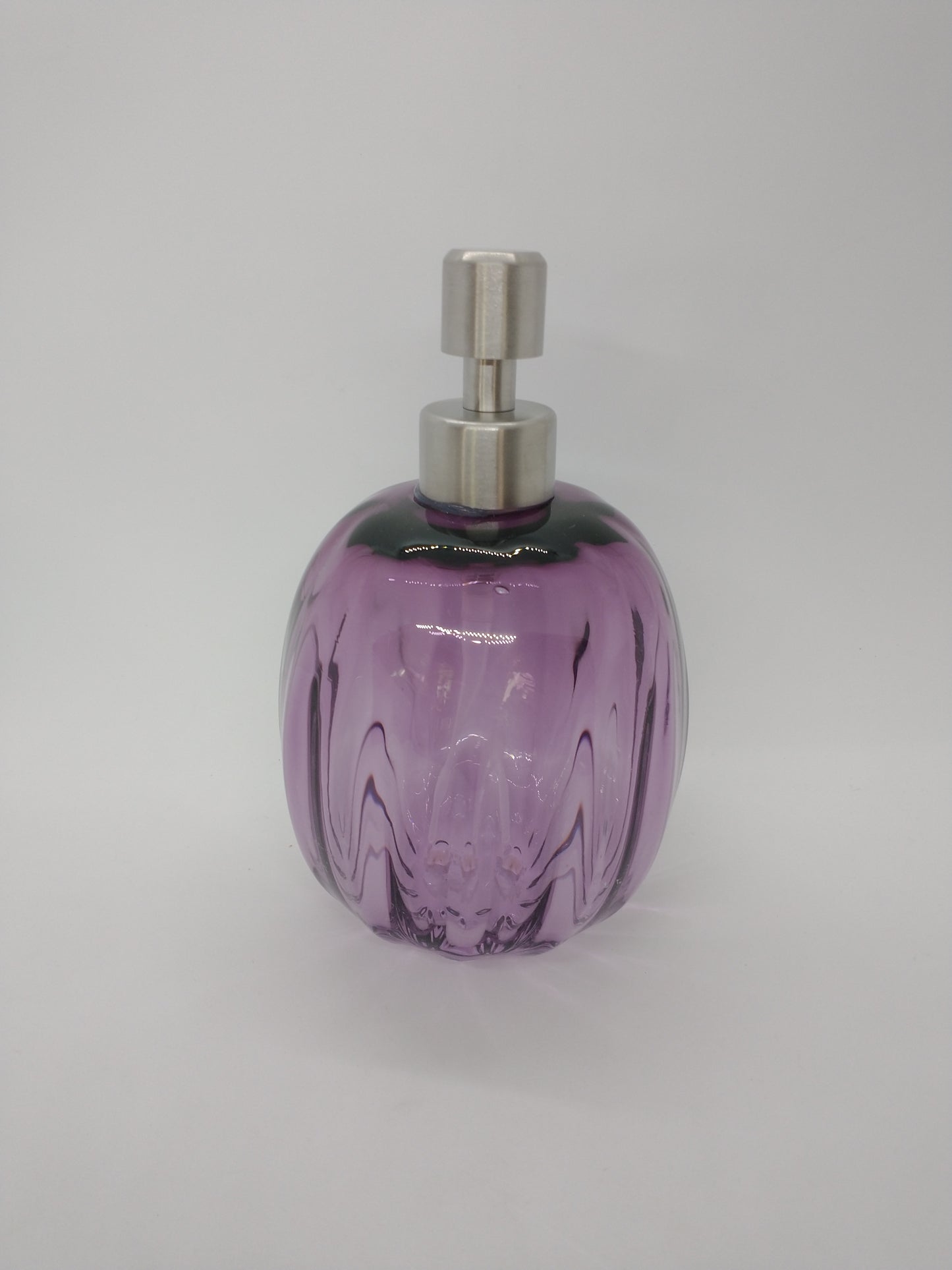 Soap pump glass Soap dispenser hand blown glass soap pump lotion dispenser kitchen bathroom liquid soap (Copy)