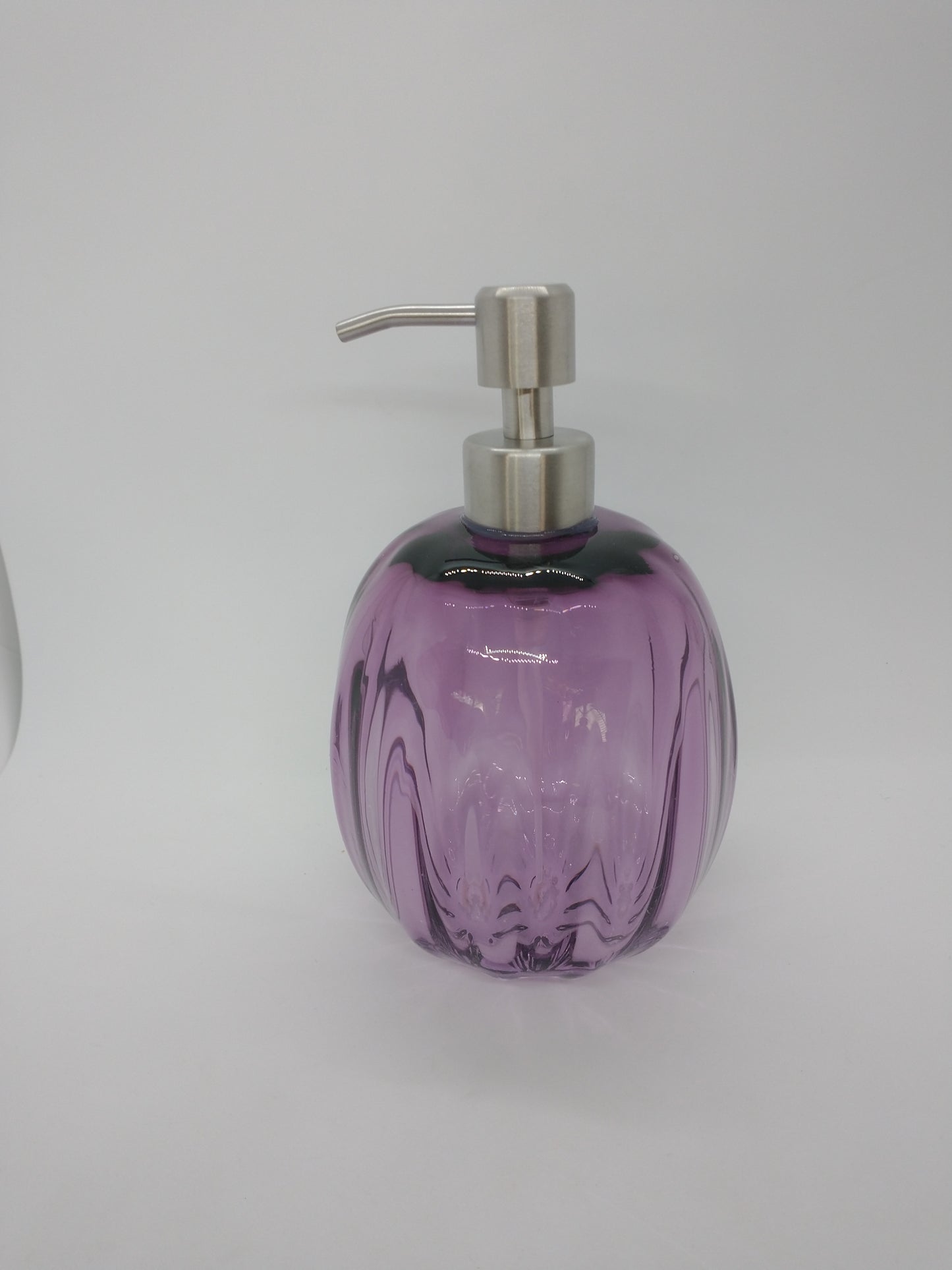 Soap pump glass Soap dispenser hand blown glass soap pump lotion dispenser kitchen bathroom liquid soap (Copy)