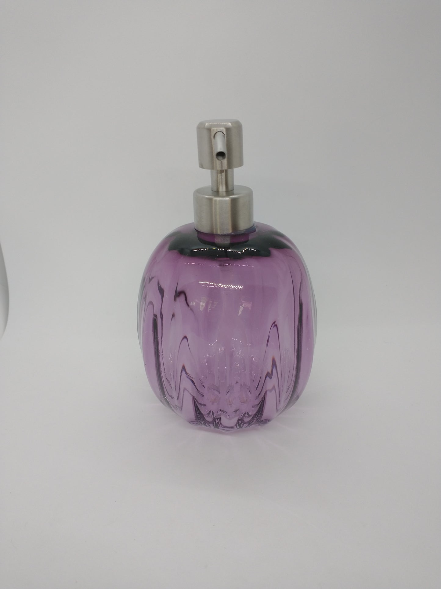 Soap pump glass Soap dispenser hand blown glass soap pump lotion dispenser kitchen bathroom liquid soap (Copy)