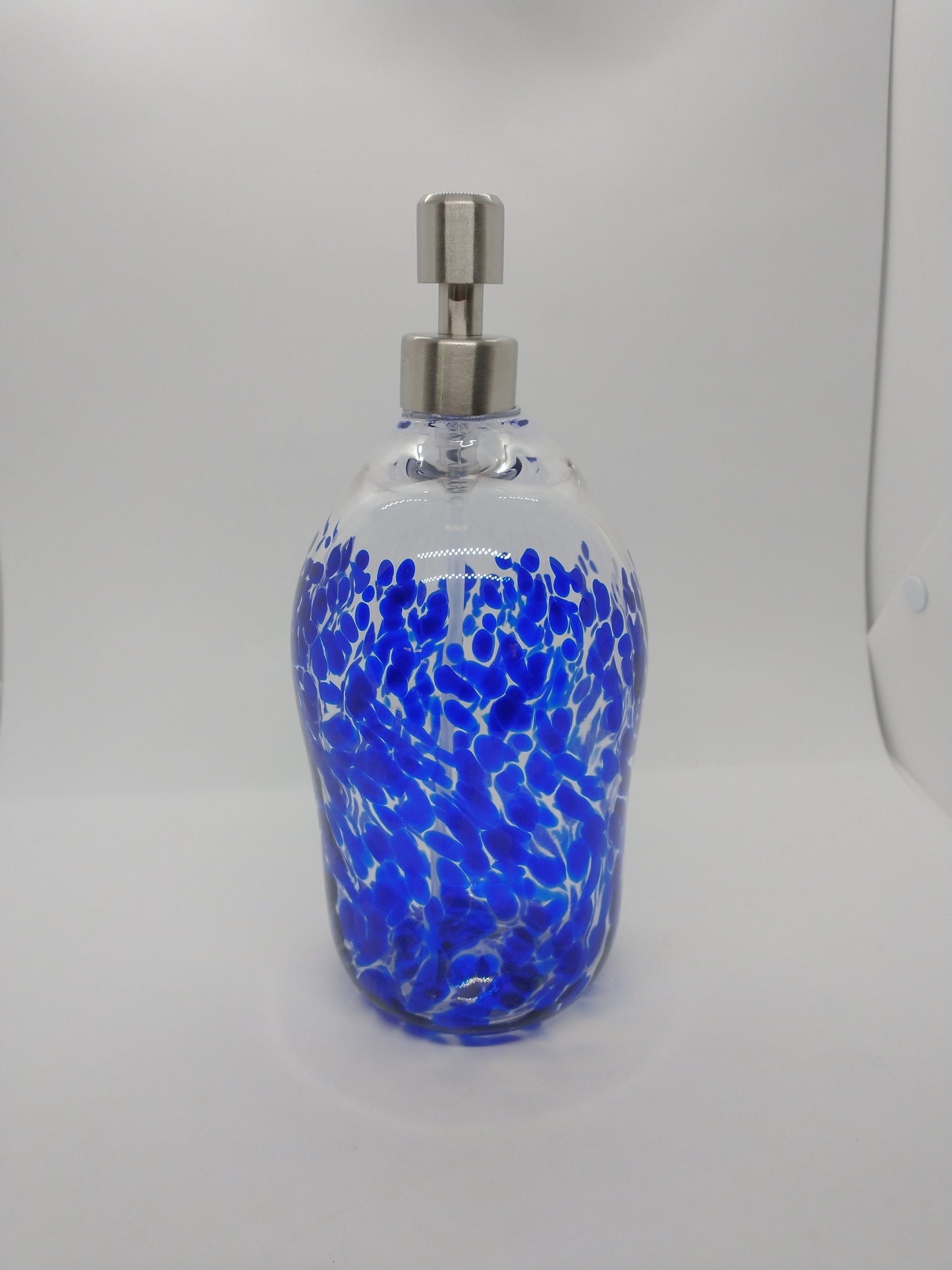 Soap pump glass Soap dispenser hand blown glass soap pump lotion dispenser kitchen bathroom liquid soap