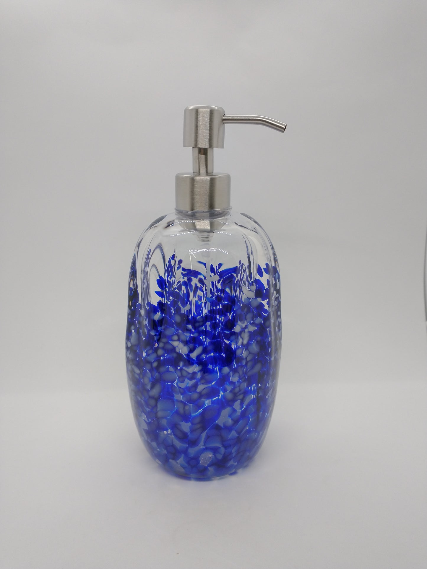 Soap pump glass Soap dispenser hand blown glass soap pump lotion dispenser kitchen bathroom liquid soap