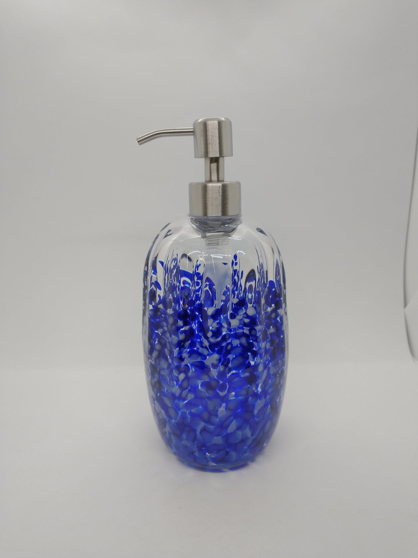 Soap pump glass Soap dispenser hand blown glass soap pump lotion dispenser kitchen bathroom liquid soap