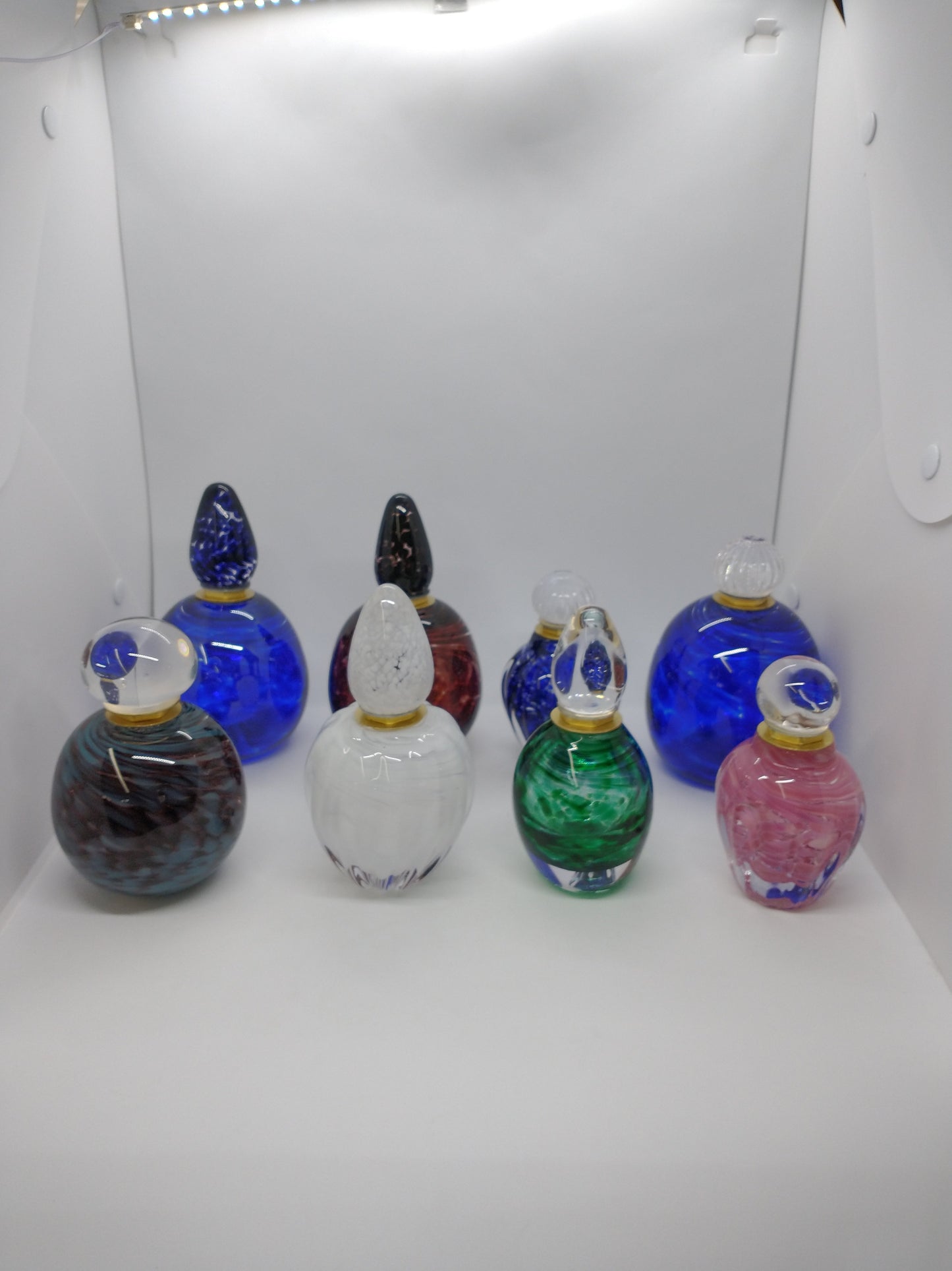 Keepsake urns for cremation ashes loved ones ashes memorial urns hand blown glass memorial urn custom color
