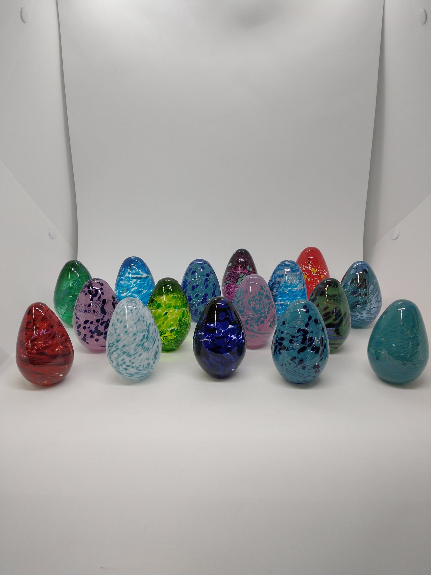 Easter egg Four hand blown glass eggs