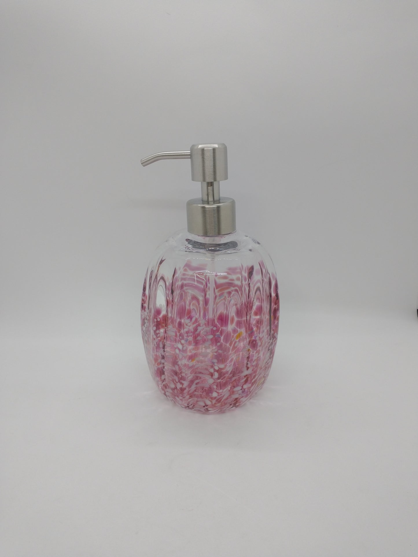 Soap pump glass Soap dispenser hand blown glass soap pump lotion dispenser kitchen bathroom liquid soap