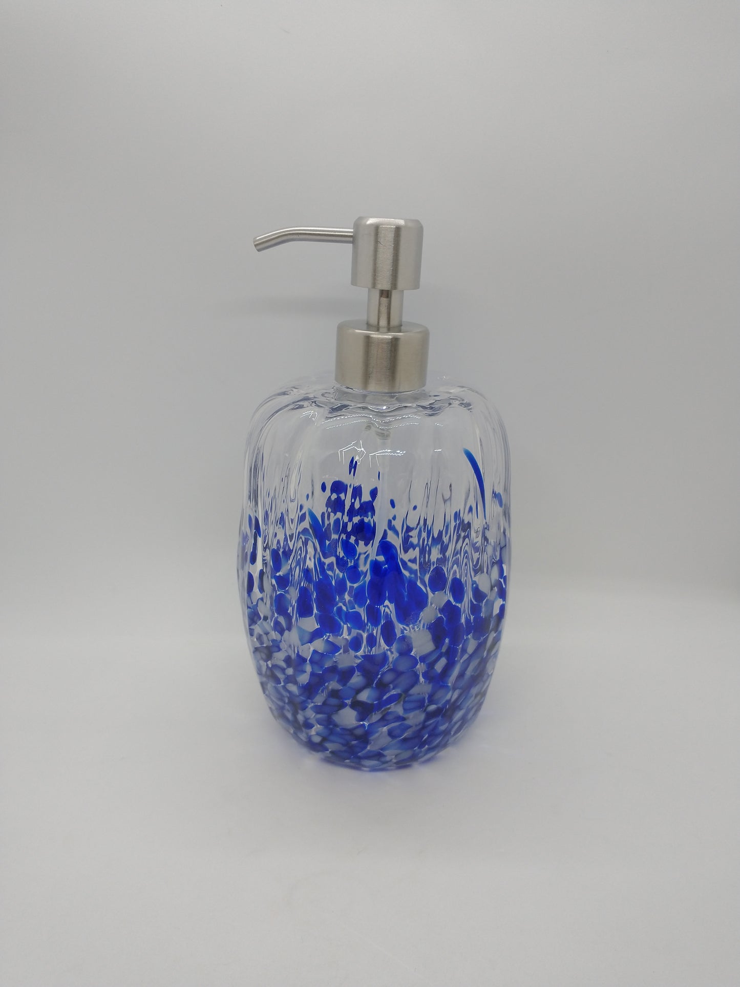 Soap pump glass Soap dispenser hand blown glass soap pump lotion dispenser kitchen bathroom liquid soap