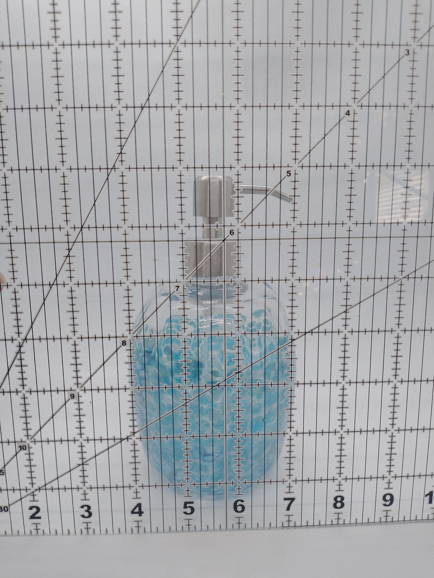 Soap Pump glass Soap dispenser hand blown glass soap pump lotion dispenser kitchen bathroom liquid soap