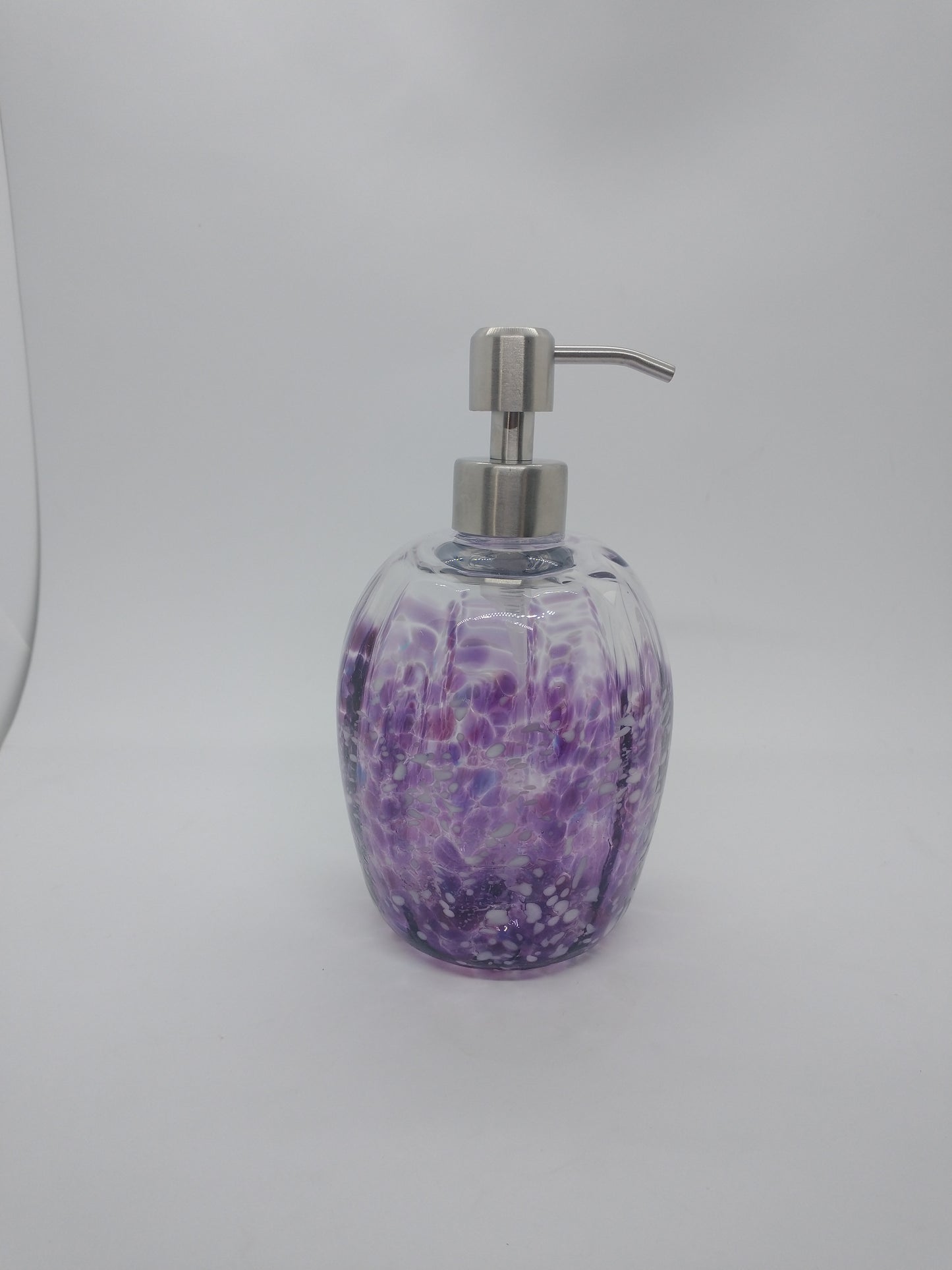 Soap Pump glass Soap dispenser hand blown glass soap pump lotion dispenser kitchen bathroom liquid soap