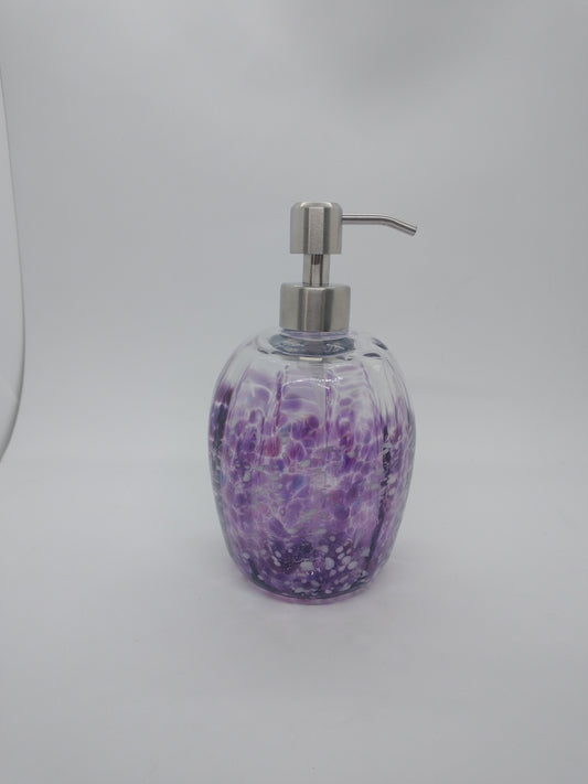 Soap Pump glass Soap dispenser hand blown glass soap pump lotion dispenser kitchen bathroom liquid soap