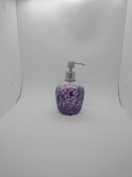 Soap Pump glass Soap dispenser hand blown glass soap pump lotion dispenser kitchen bathroom liquid soap