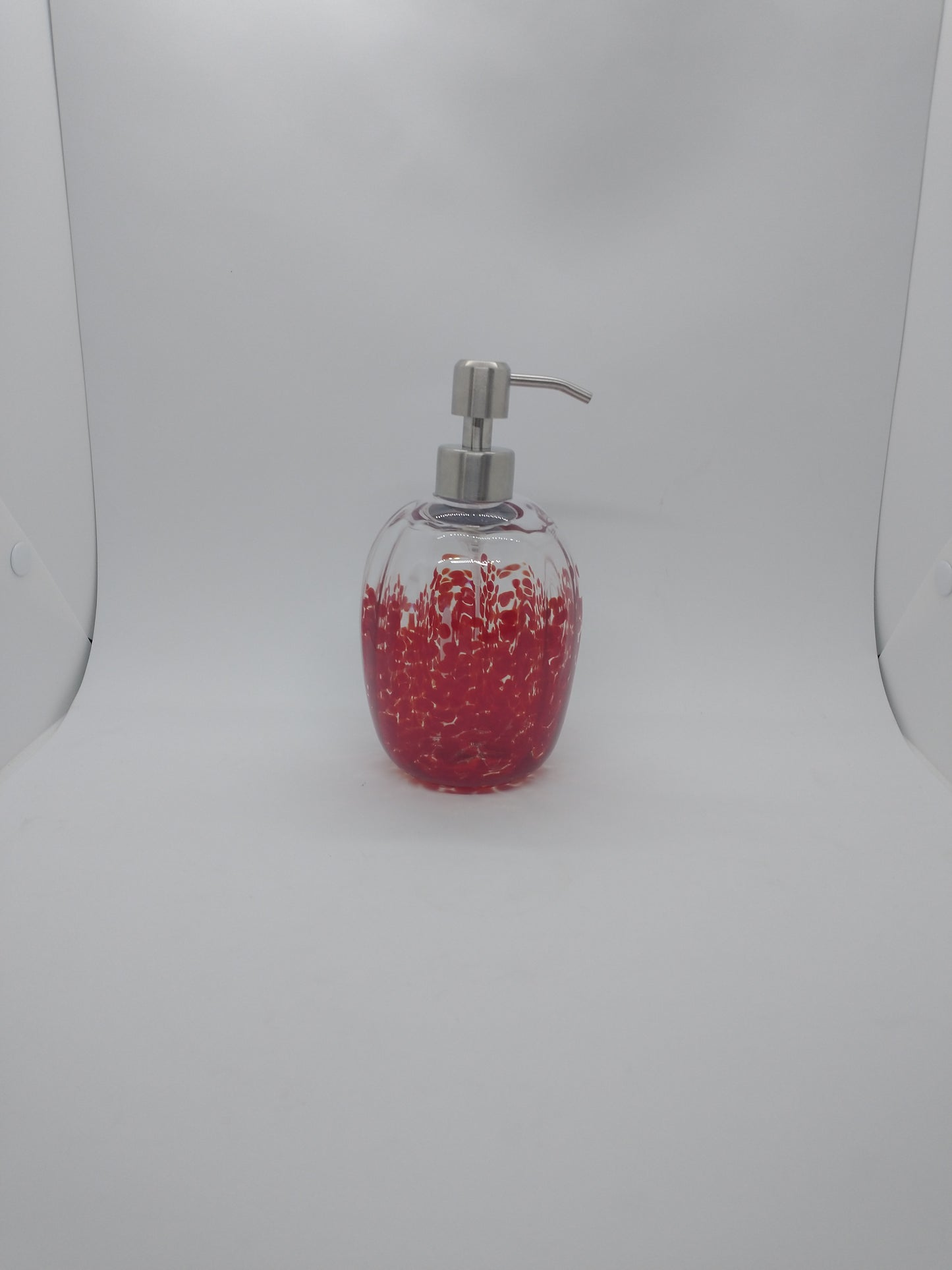 Soap Pump glass Soap dispenser hand blown glass soap pump lotion dispenser kitchen bathroom liquid soap