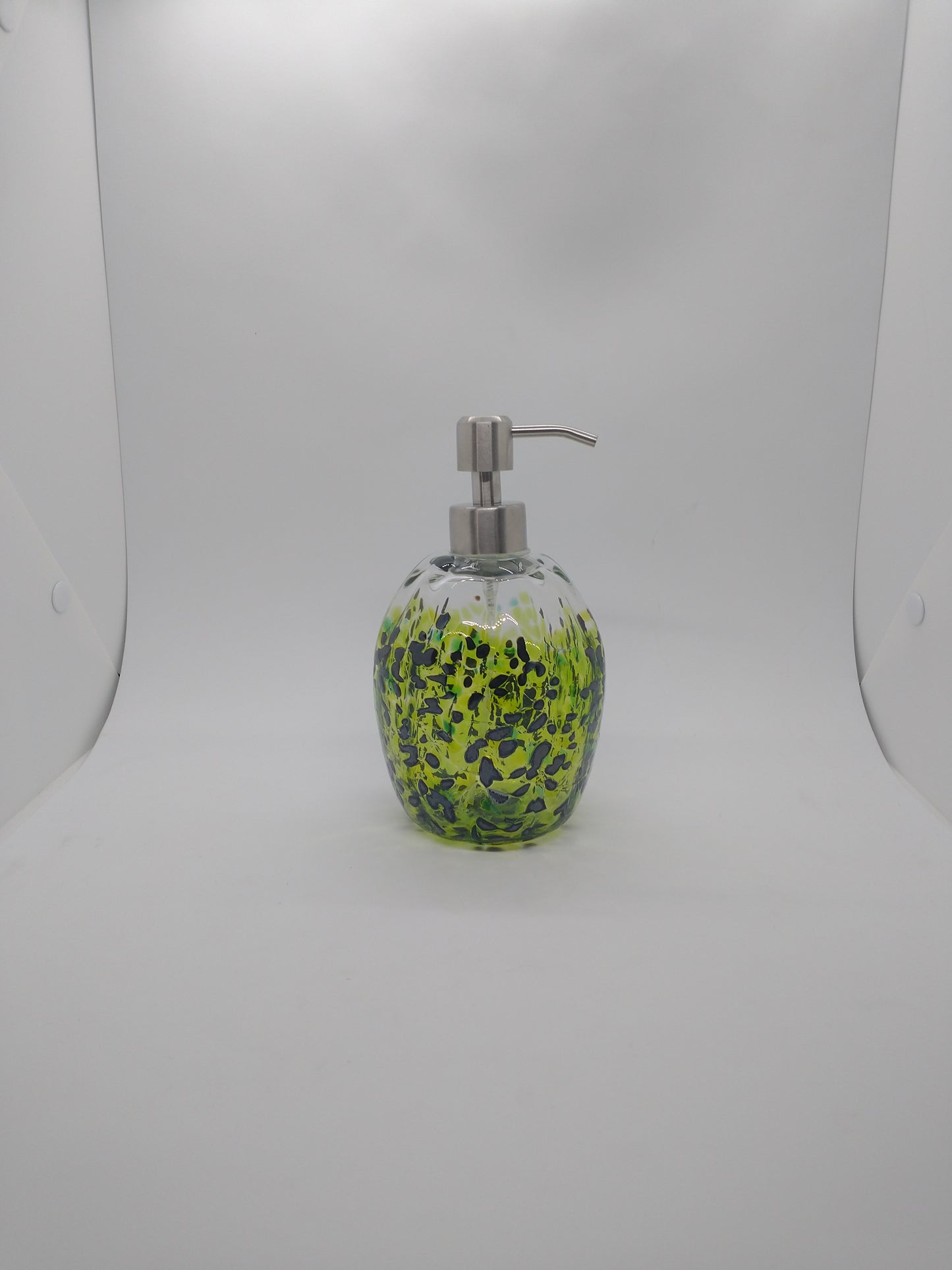 Soap Pump glass Soap dispenser hand blown glass soap pump lotion dispenser kitchen bathroom liquid soap