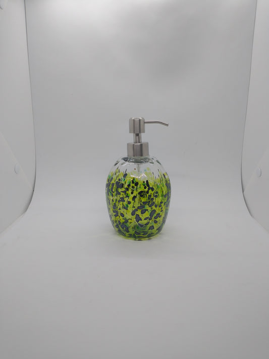 Soap Pump glass Soap dispenser hand blown glass soap pump lotion dispenser kitchen bathroom liquid soap