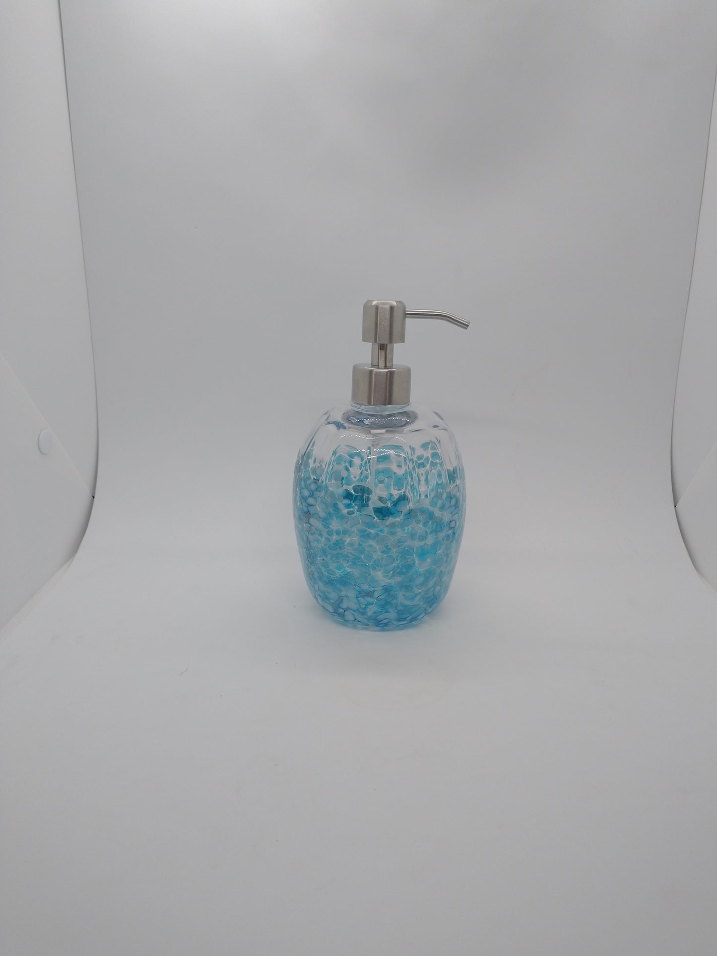 Soap Pump glass Soap dispenser hand blown glass soap pump lotion dispenser kitchen bathroom liquid soap