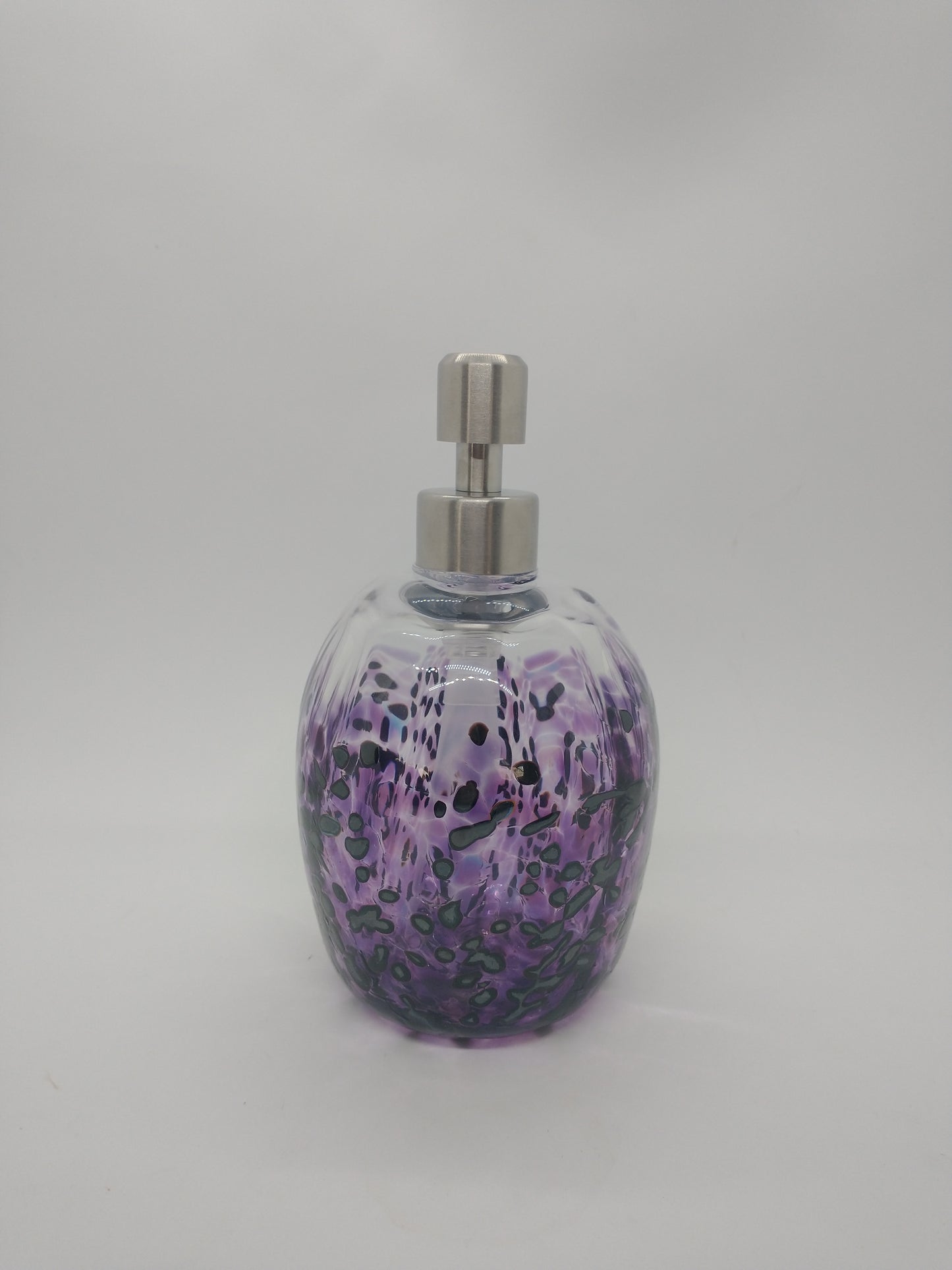 Soap Pump glass Soap dispenser hand blown glass soap pump lotion dispenser kitchen bathroom liquid soap