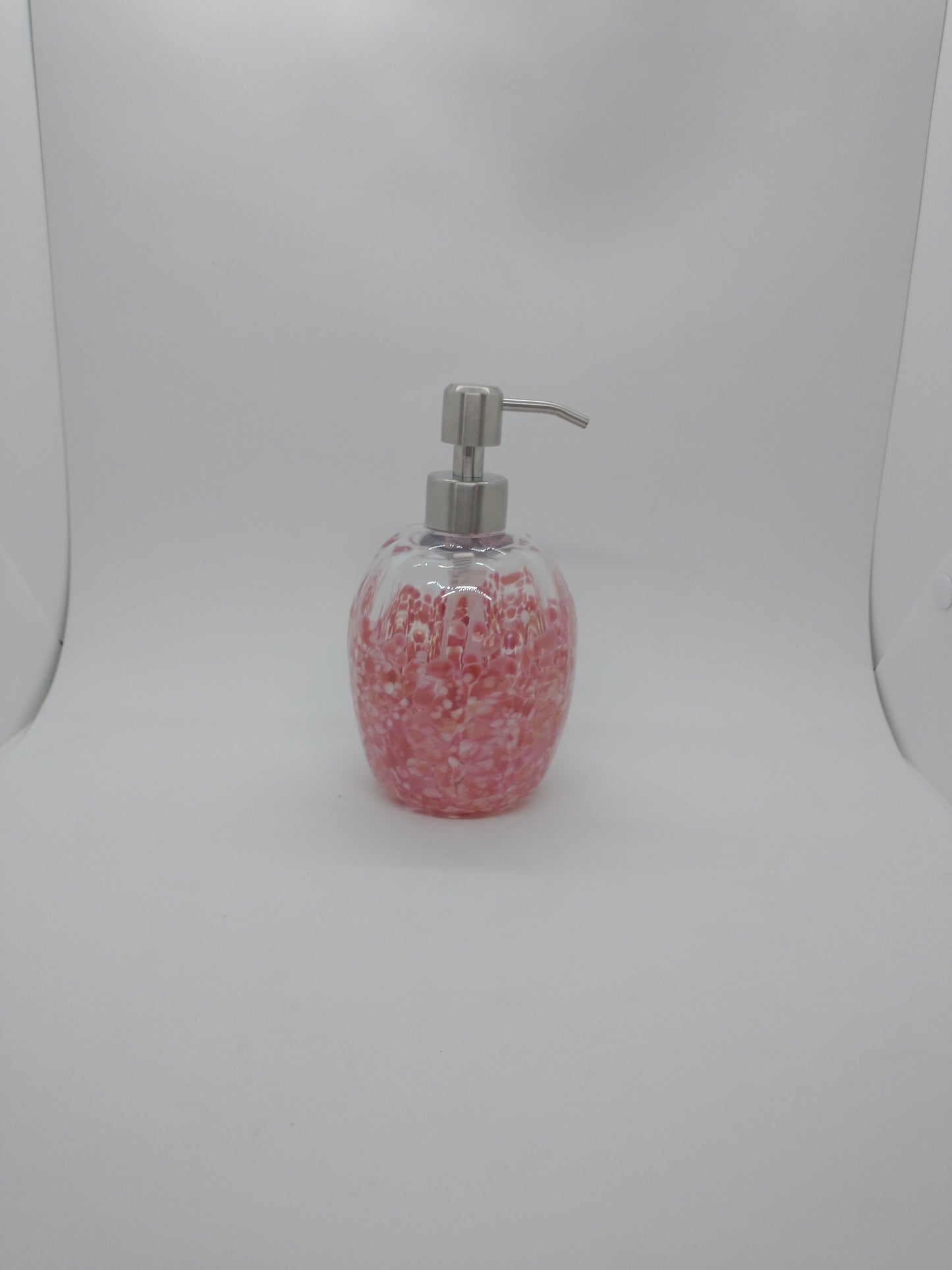 Soap Pump glass Soap dispenser hand blown glass soap pump lotion dispenser kitchen bathroom liquid soap