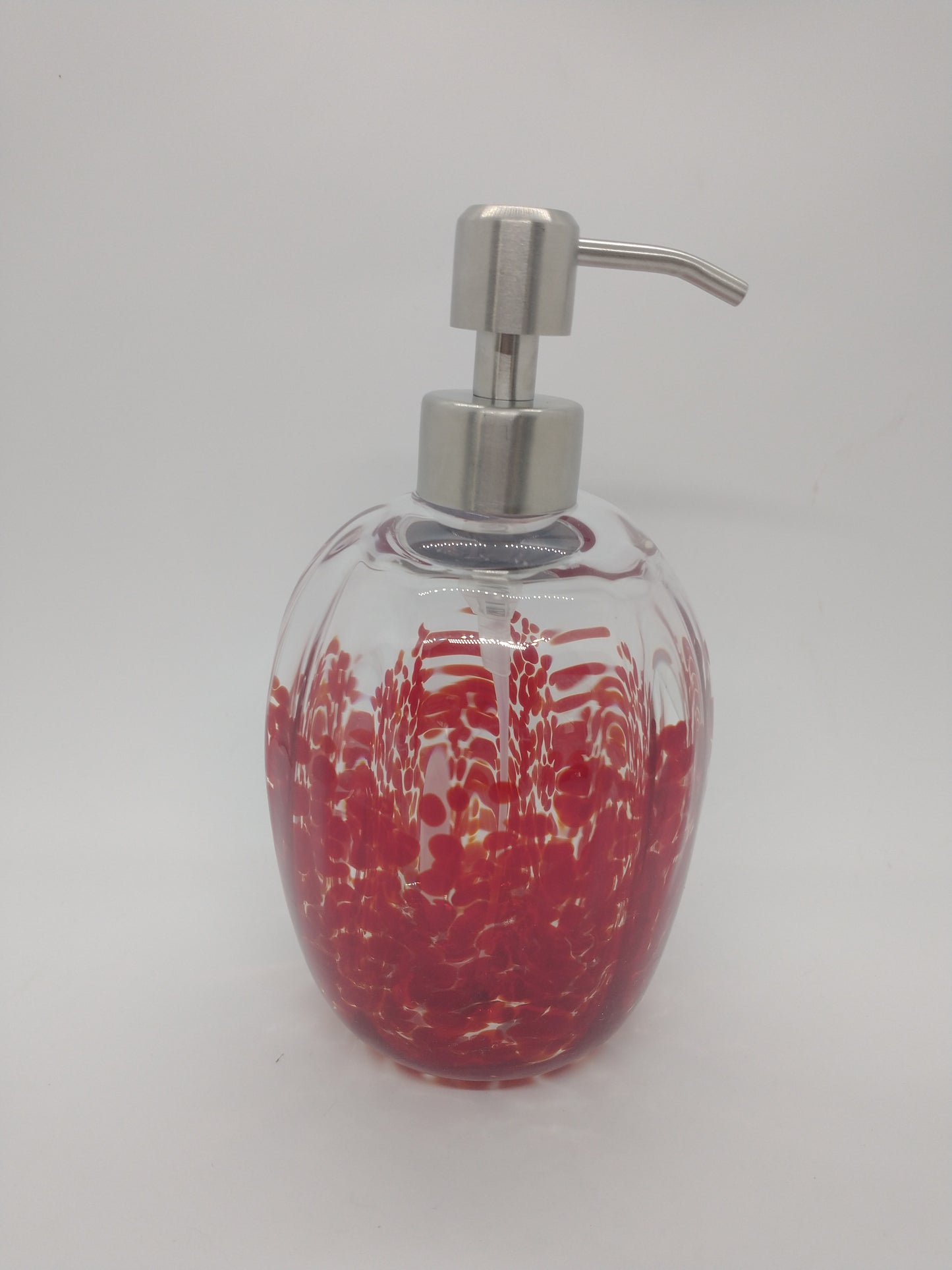 Soap Pump glass Soap dispenser hand blown glass soap pump lotion dispenser kitchen bathroom liquid soap