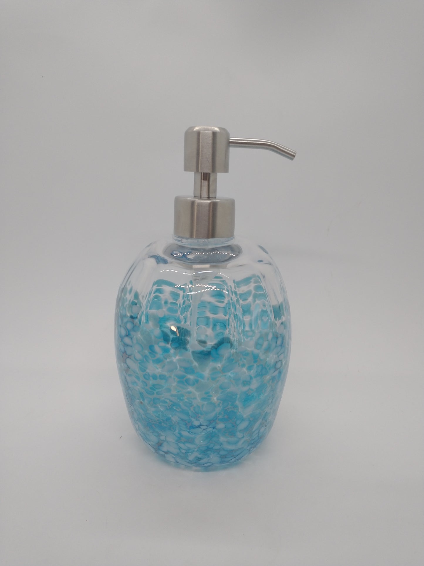 Soap Pump glass Soap dispenser hand blown glass soap pump lotion dispenser kitchen bathroom liquid soap