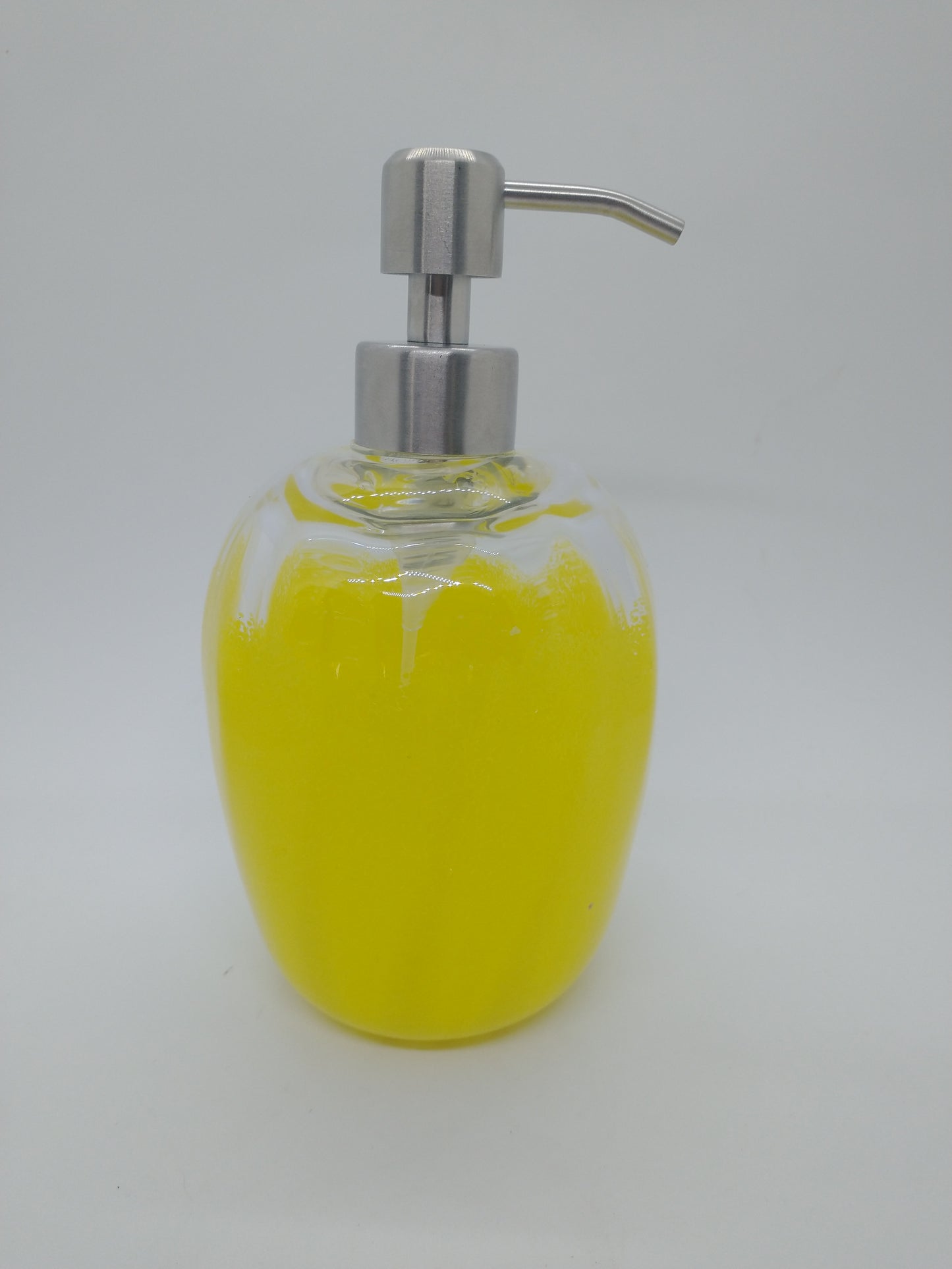 Soap Pump glass Soap dispenser hand blown glass soap pump lotion dispenser kitchen bathroom liquid soap