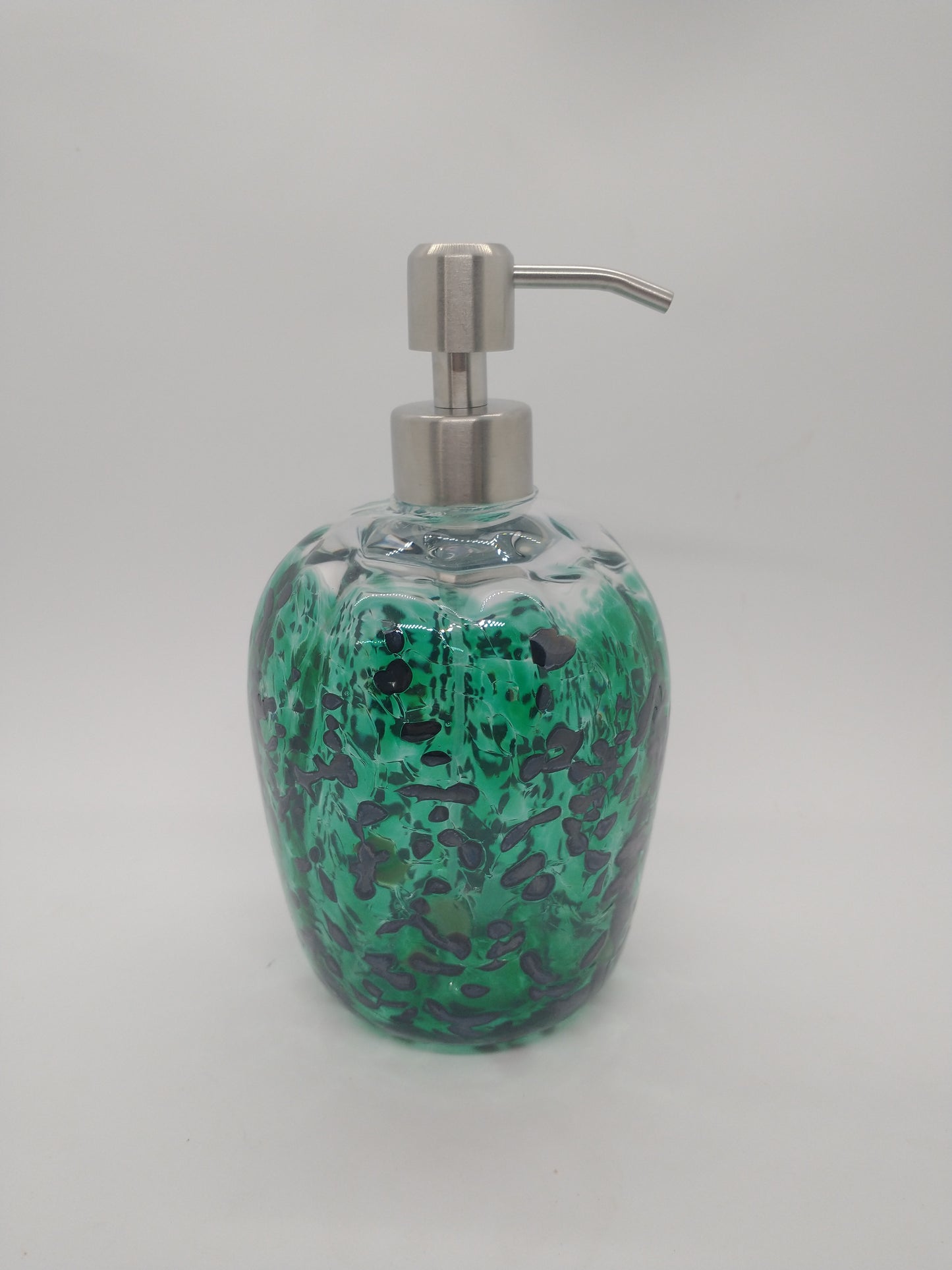 Soap Pump glass Soap dispenser hand blown glass soap pump lotion dispenser kitchen bathroom liquid soap