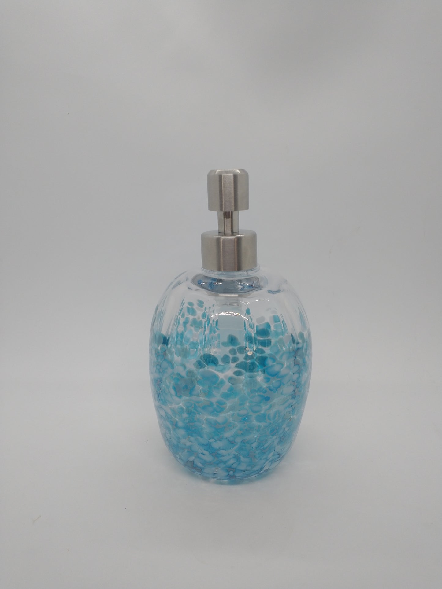 Soap Pump glass Soap dispenser hand blown glass soap pump lotion dispenser kitchen bathroom liquid soap