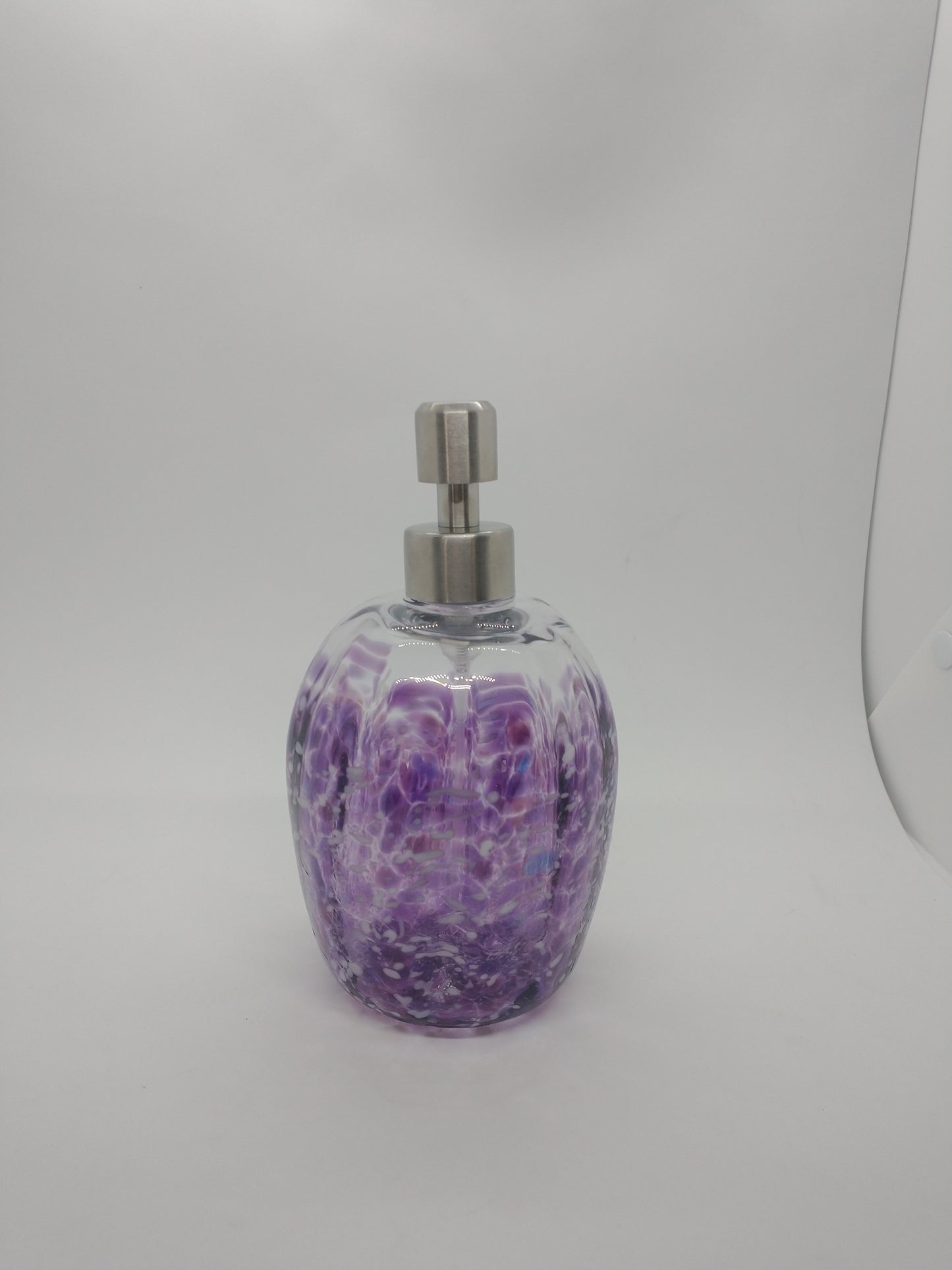 Soap Pump glass Soap dispenser hand blown glass soap pump lotion dispenser kitchen bathroom liquid soap