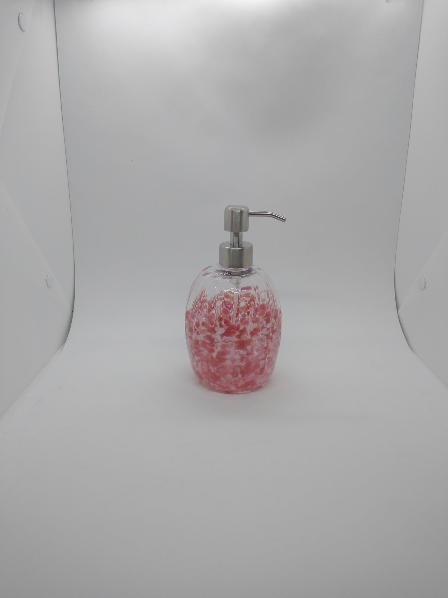 Soap Pump glass Soap dispenser hand blown glass soap pump lotion dispenser kitchen bathroom liquid soap